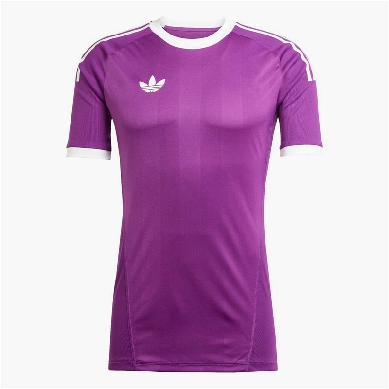 adidas Mens Trefoil 25/26 Pro Goalkeeper Jersey Glow Purple - Image 1
