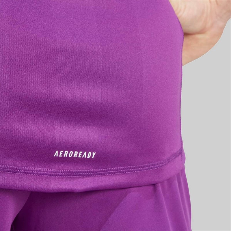 adidas Mens Trefoil 25/26 Pro Goalkeeper Jersey Glow Purple - Image 5