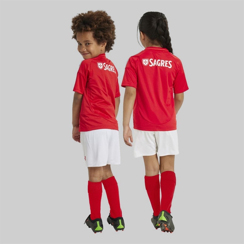 adidas Kids SLB Benfica FC 24/25 Home Mini Kit Benfica Red - Image 2