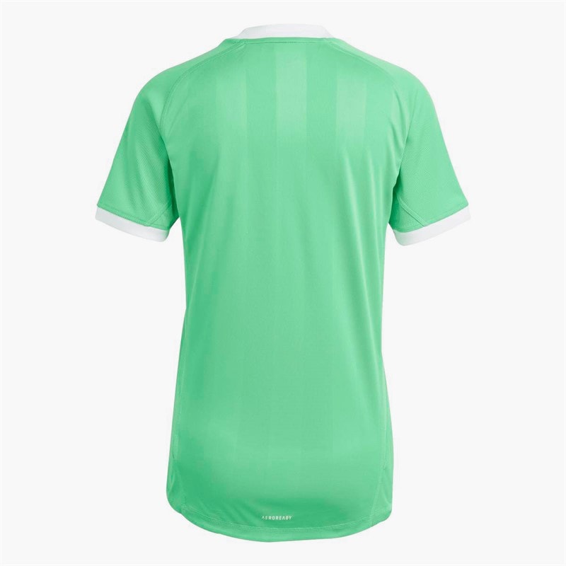 adidas Womens Trefoil 25/26 Pro Goalkeeper Jersey Semi Screaming Green - Image 2
