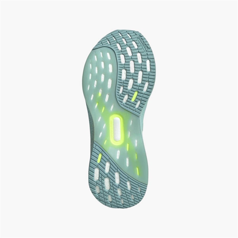 adidas Womens Ultraboost 5 Neutral Running Shoes Flash Aqua/Hi-Res Yellow/Halo Mint - Image 2