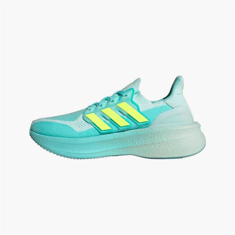 adidas Womens Ultraboost 5 Neutral Running Shoes Flash Aqua/Hi-Res Yellow/Halo Mint - Image 5