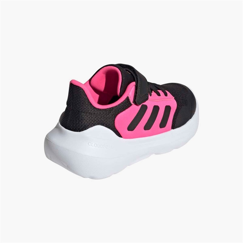 adidas Girls Tensaur Run 2.0 Velcro Trainers Core Black/Core Black/Lucid Pink - Image 3
