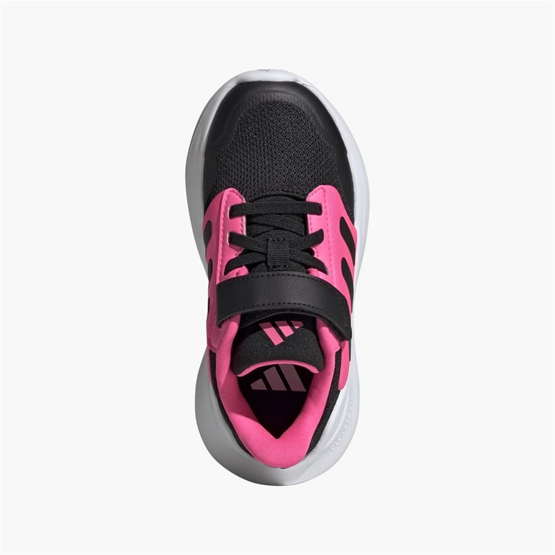 adidas Girls Tensaur Run 2.0 Velcro Trainers Core Black/Core Black/Lucid Pink - Image 4