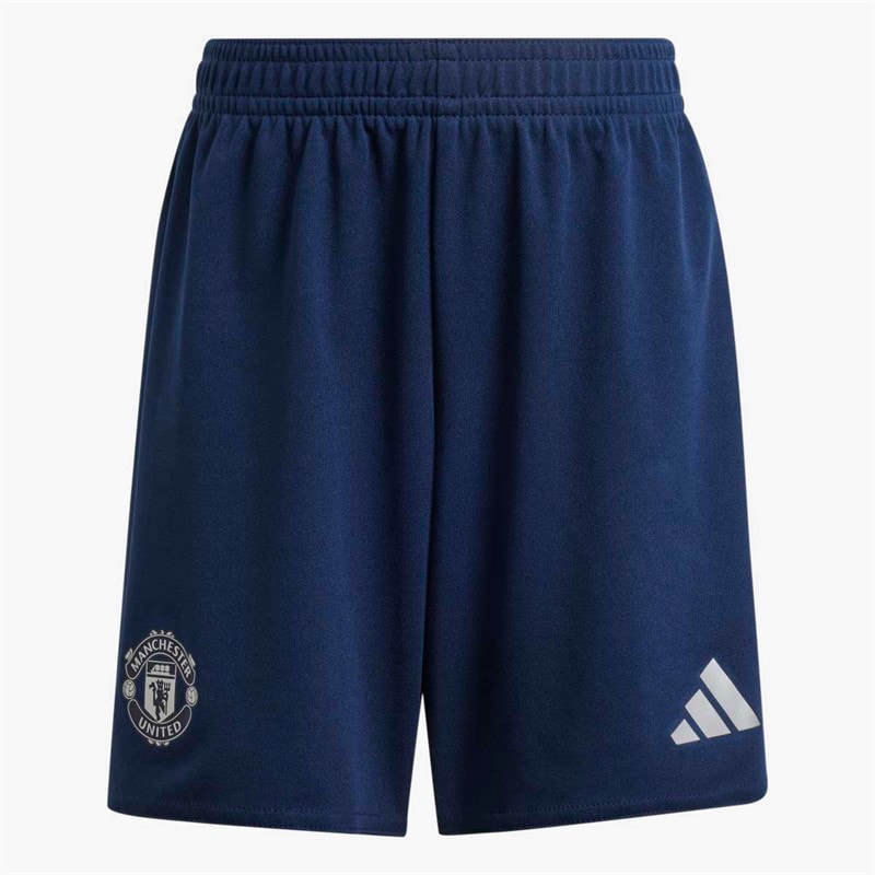 adidas Kids MUFC Manchester United FC 24/25 Away Mini Kit Night Indigo - Image 3