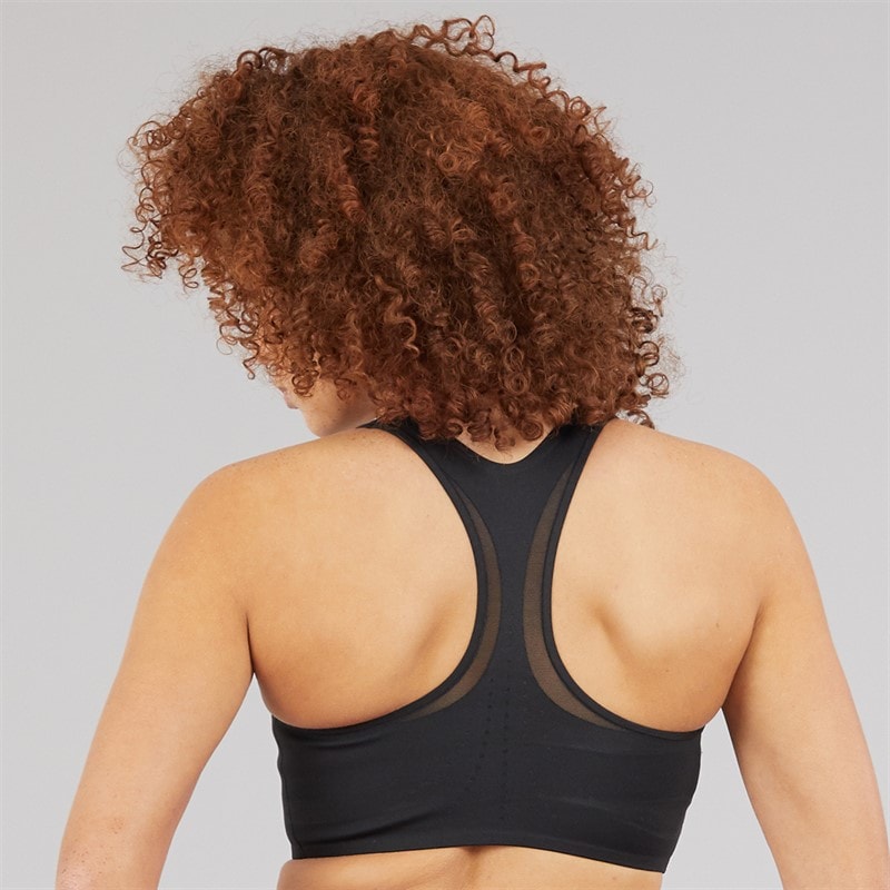 adidas Womens adidas By Stella McCartney Truepurpose Prime Lift Medium Support Sports Bra Black - Image 2