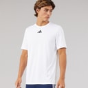adidas Mens Pregame T-Shirt White/Black