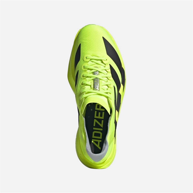 adidas Womens Adizero Adios Pro 4 Neutral Running Shoes Lucid Lemon/Core Black/Halo Silver - Image 4