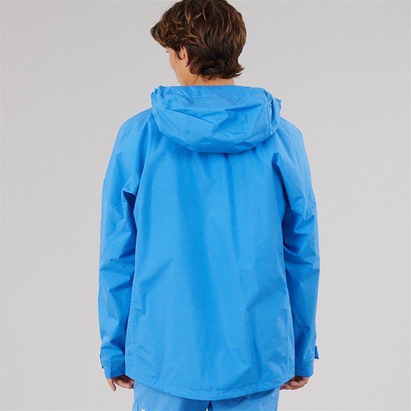adidas Mens Terrex Xperior 2 Layer Gore Tex Waterproof Hooded Jacket Ray Blue - Image 2