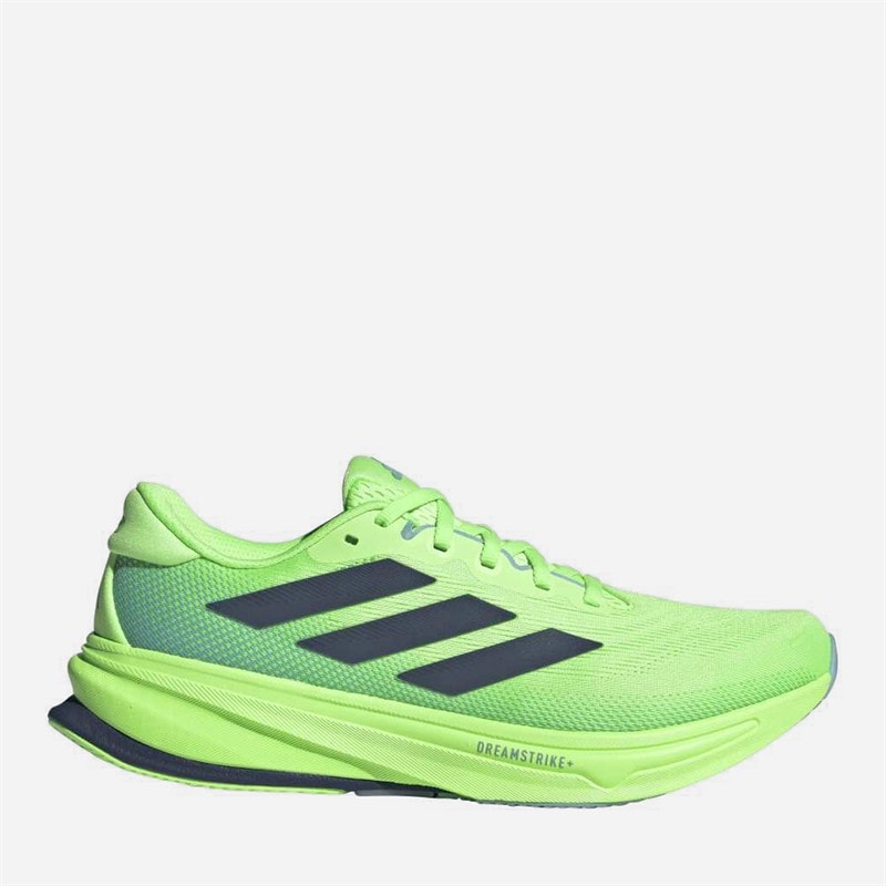 adidas Mens Supernova Rise 2 Neutral Running Shoes Lime Burst/Preloved Ink/Mint Ton - Image 1