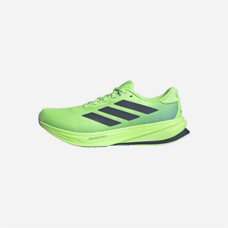 adidas Mens Supernova Rise 2 Neutral Running Shoes Lime Burst/Preloved Ink/Mint Ton - Image 3