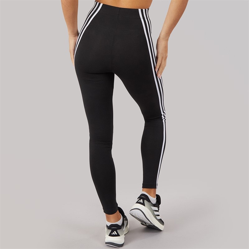 adidas Womens Future Icons 3-Stripes Leggings Black - Image 3