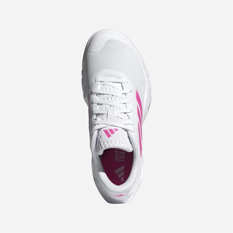 adidas Womens Amplimove Training Shoes Cloud White/Lucid Pink/Grey - Image 4