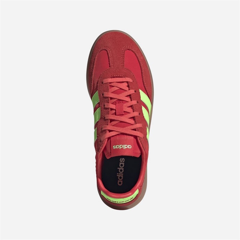 adidas Womens Barreda Decode Trainers Pure Ruby/Lime Burst/Semi Lucid Red - Image 4
