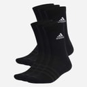 adidas Sportswear Cushioned Six Pack Crew Socks Black/White