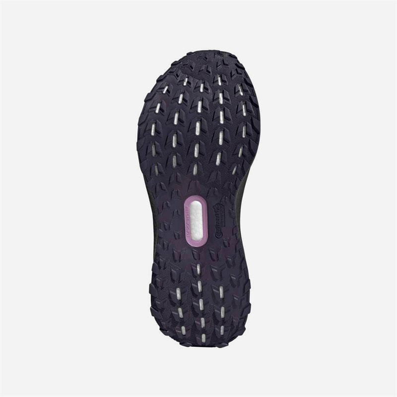 adidas Womens Ultraboost 5 Gore-Tex Waterproof Neutral Running Shoes Aurora Black/Aurora Black/Aurora Plum - Image 2