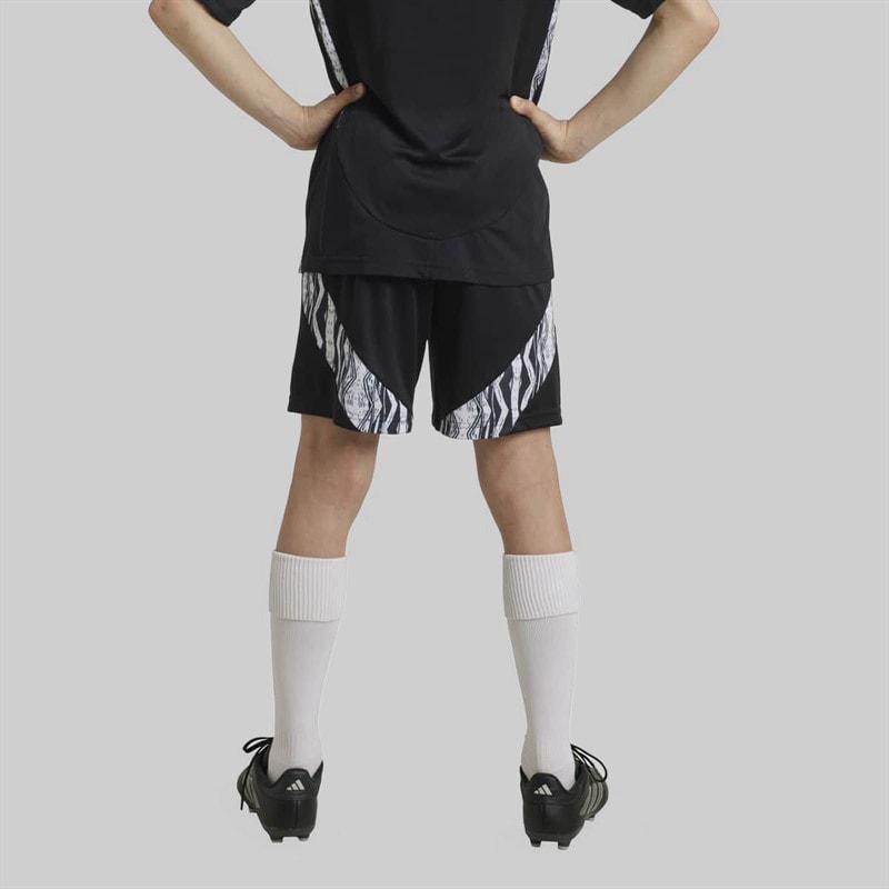 adidas Junior Boys AFC Arsenal FC 24/25 Away Shorts Black - Image 2