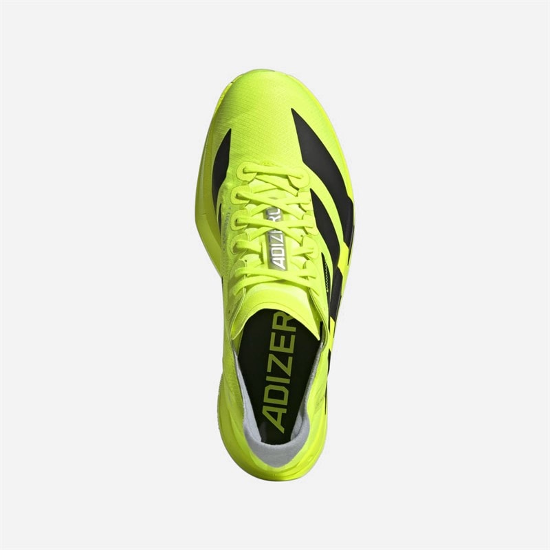 adidas Mens Adizero Adios Pro 4 Neutral Running Shoes Lucid Lemon/Core Black/Halo Silver - Image 4