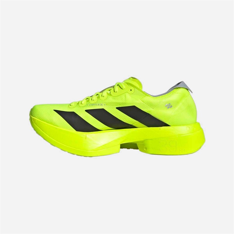 adidas Mens Adizero Adios Pro 4 Neutral Running Shoes Lucid Lemon/Core Black/Halo Silver - Image 5