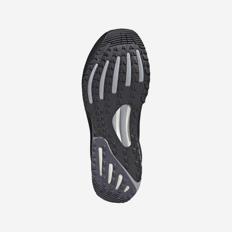 adidas Womens Supernova Rise Gore-Tex Waterproof Neutral Running Shoes Core Black/Preloved Violet/Carbon - Image 2