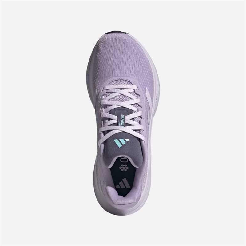 adidas Womens Response Super Neutral Running Shoes Powder Plum/Ice Lavender/Preloved Violet - Image 4
