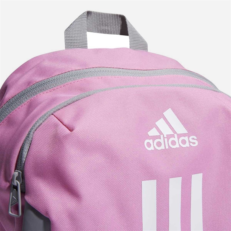 adidas Junior Girls APWR Backpack Bliss Pink/Mgh Solid Grey/White - Image 4