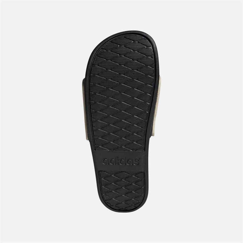adidas Womens adidas X Farm Rio Adilette Comfort Sliders Core Black/Core Black/Core Black - Image 2