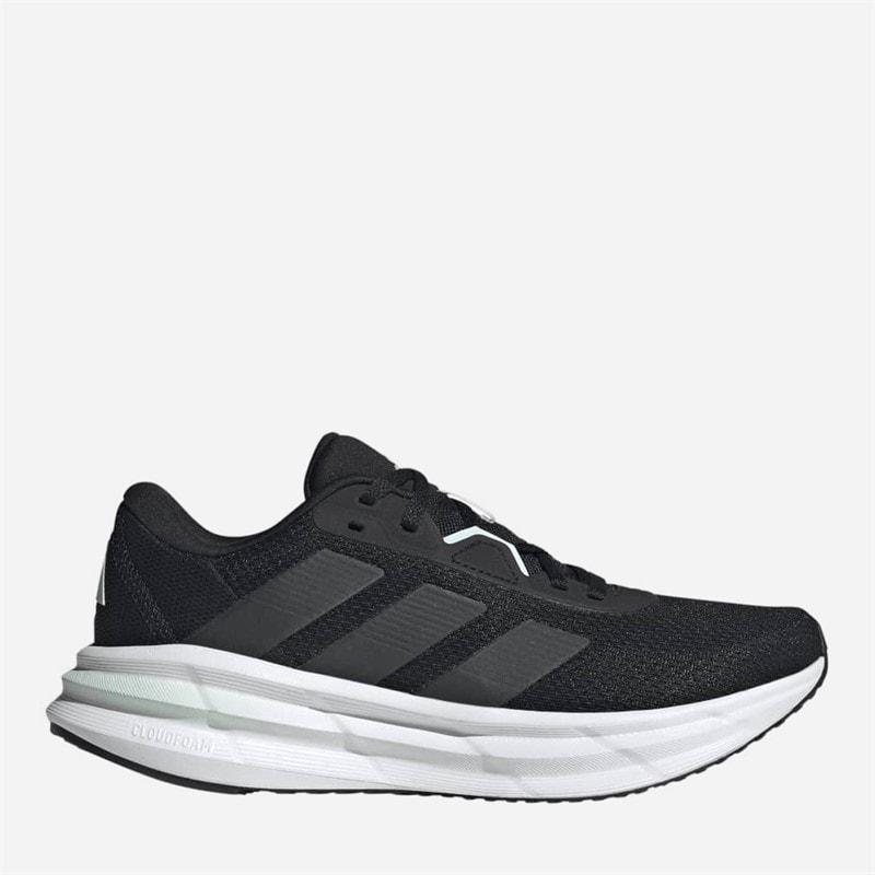 adidas Womens Galaxy 7 Neutral Running Shoes Core Black/Carbon/Halo Mint - Image 1
