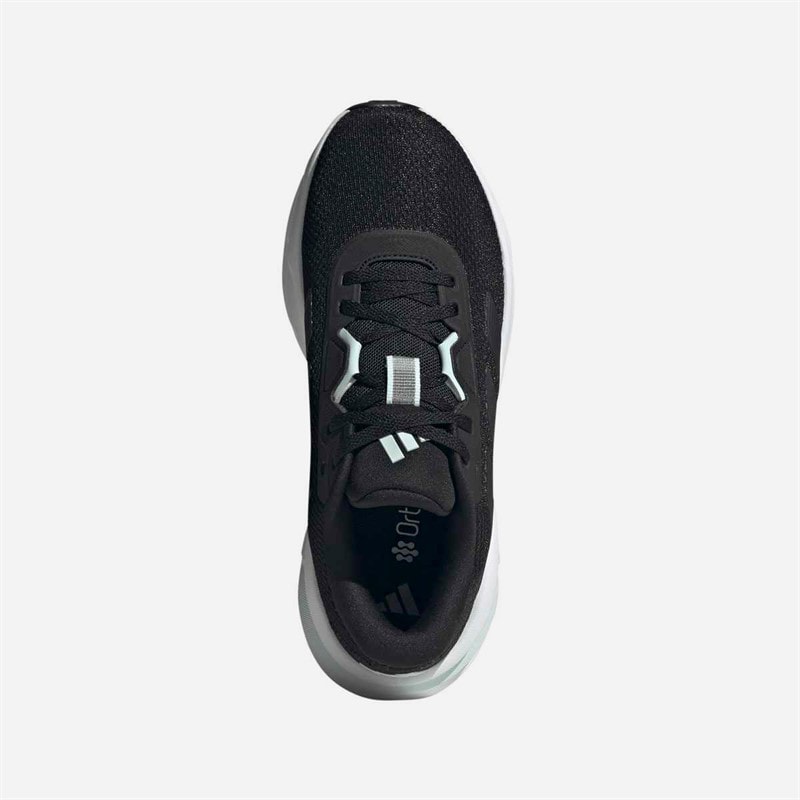 adidas Womens Galaxy 7 Neutral Running Shoes Core Black/Carbon/Halo Mint - Image 4