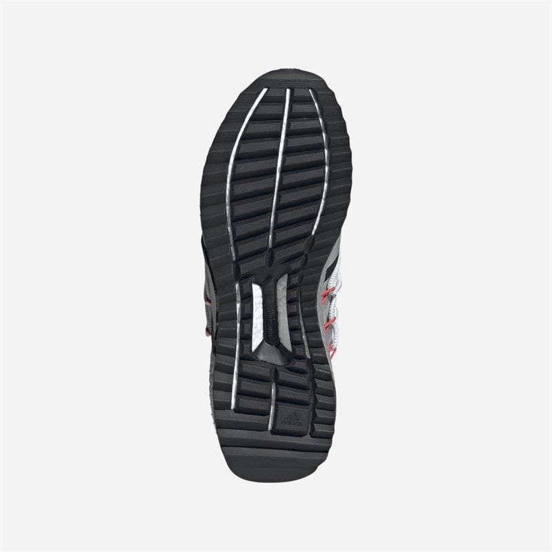 adidas X Moon Boot Ultraboost 1.0 Trainers Silver Metallic/Core Black/Semi Lucid Red - Image 2