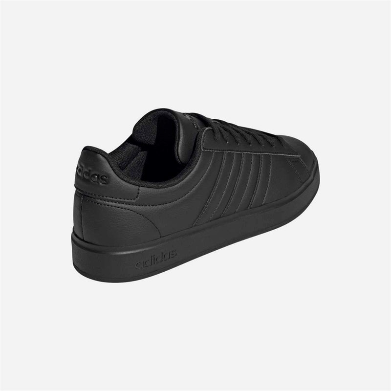 adidas Mens Grand Court 2.0 Trainers Core Black/Core Black/Cloud White - Image 3
