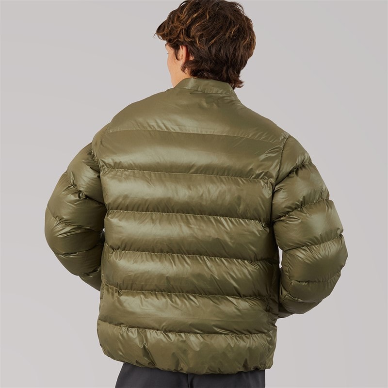 adidas Mens Essentials Climawarm Synthetic Down Jacket Olive Strata - Image 2