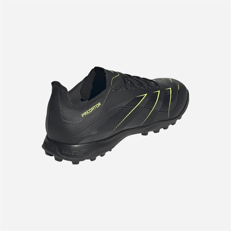 adidas Mens Predator League Electric Stealth Pack TF Astro Football Boots Core Black/Carbon/Lucid Lemon - Image 3