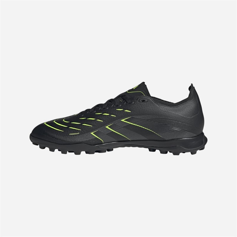 adidas Mens Predator League Electric Stealth Pack TF Astro Football Boots Core Black/Carbon/Lucid Lemon - Image 5