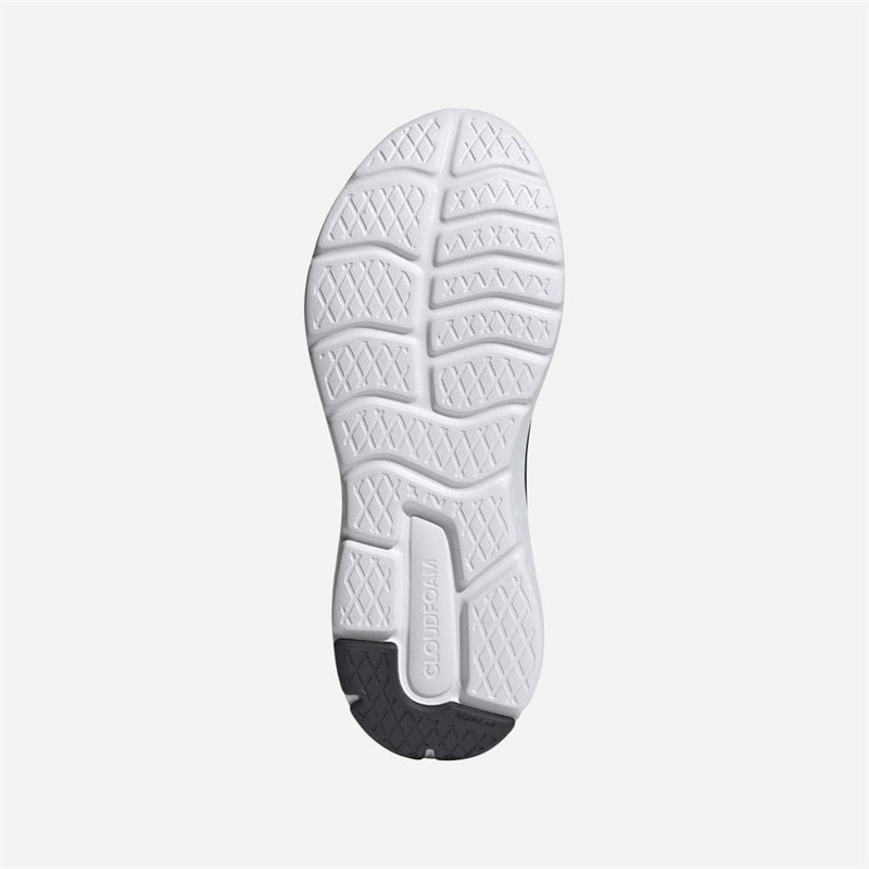 adidas Womens Cloudfoam Move Sock Trainers Core Black/Wonder Quartz/Cloud White - Image 2