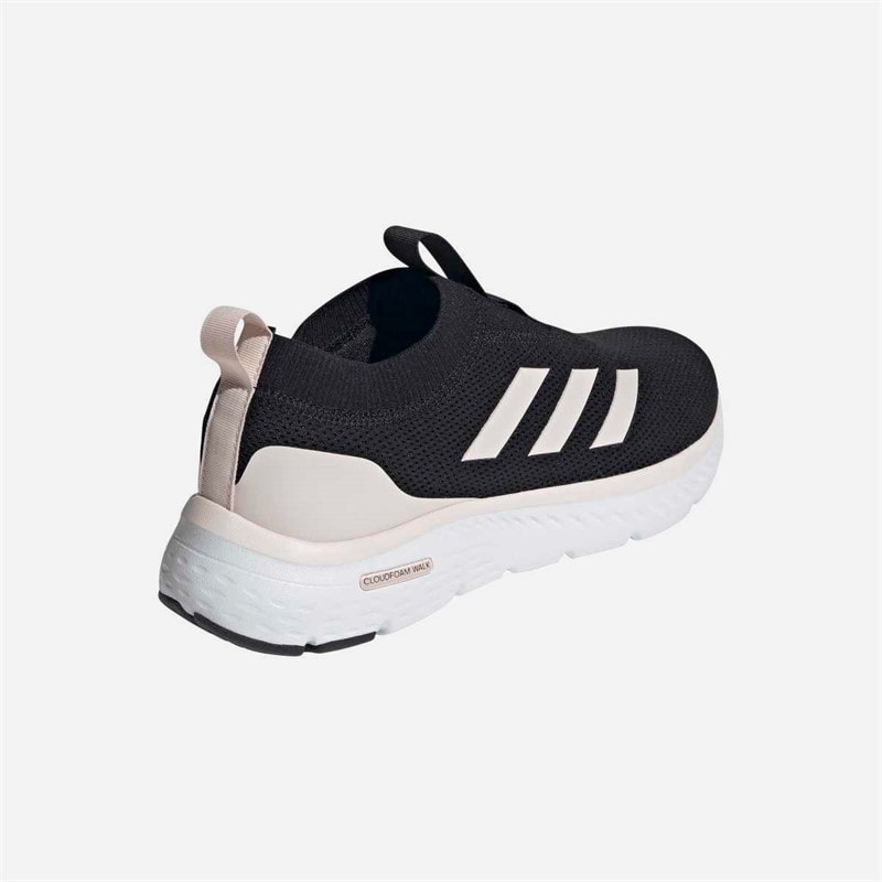 adidas Womens Cloudfoam Move Sock Trainers Core Black/Wonder Quartz/Cloud White - Image 3