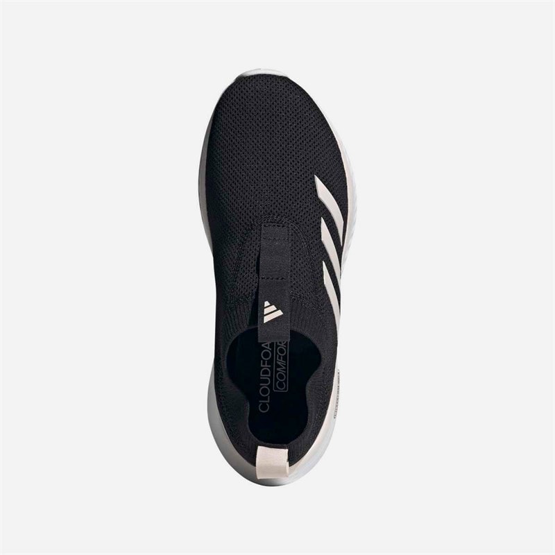 adidas Womens Cloudfoam Move Sock Trainers Core Black/Wonder Quartz/Cloud White - Image 4