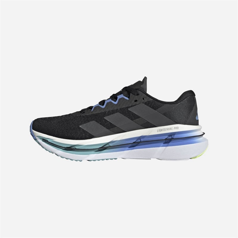 adidas Mens Adistar BYD Neutral Running Shoes Core Black/Grey Five/Blue Fusion - Image 5
