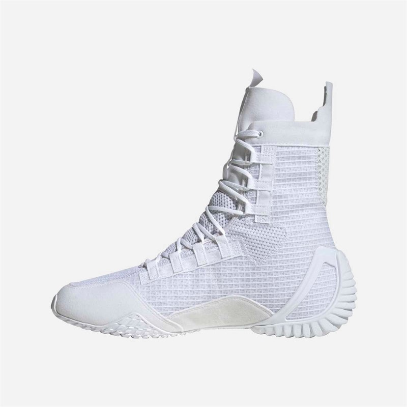 adidas Speedex 23 Boxing Shoes Cloud White/Cloud White/Grey One - Image 5