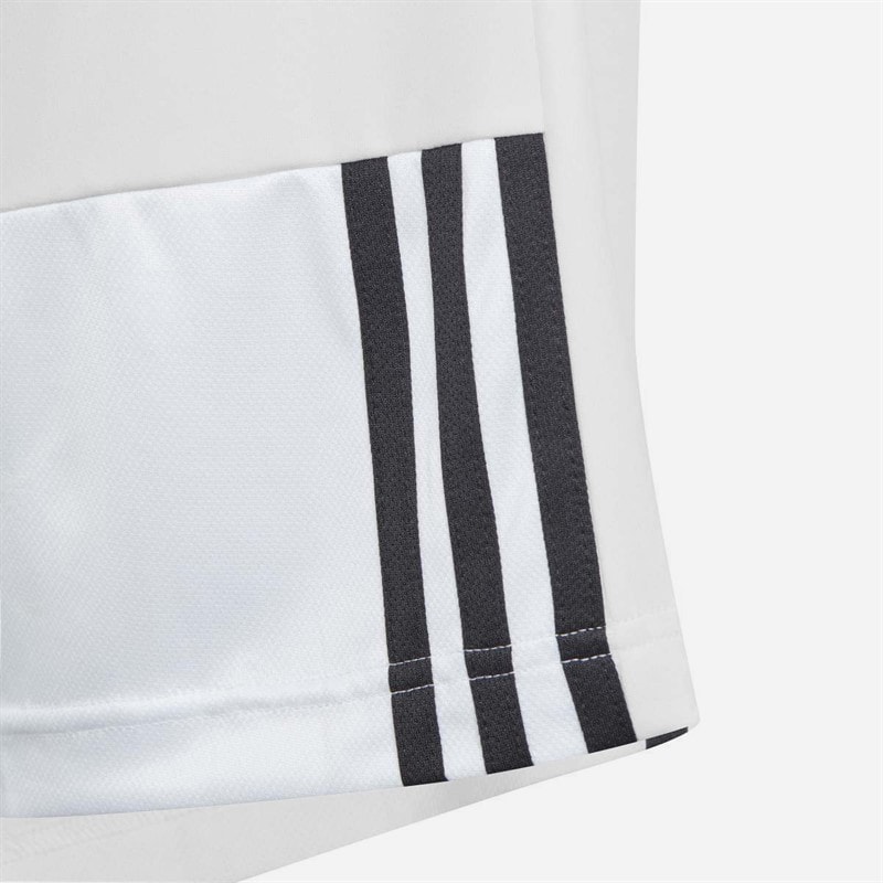adidas Junior Boys Sereno Shorts White/Black - Image 4