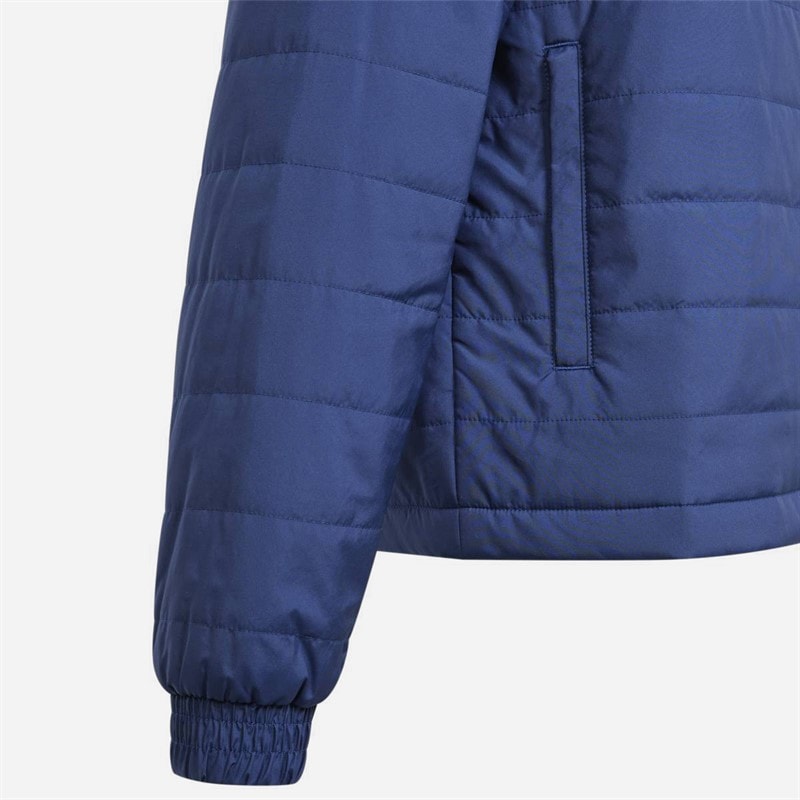 adidas Junior Boys Entrada 22 Light Padded Jacket Team Navy Blue - Image 4