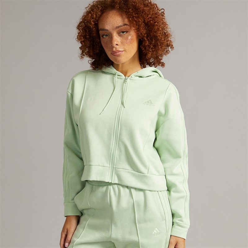 adidas Womens Energize Tracksuit Linen Green - Image 3