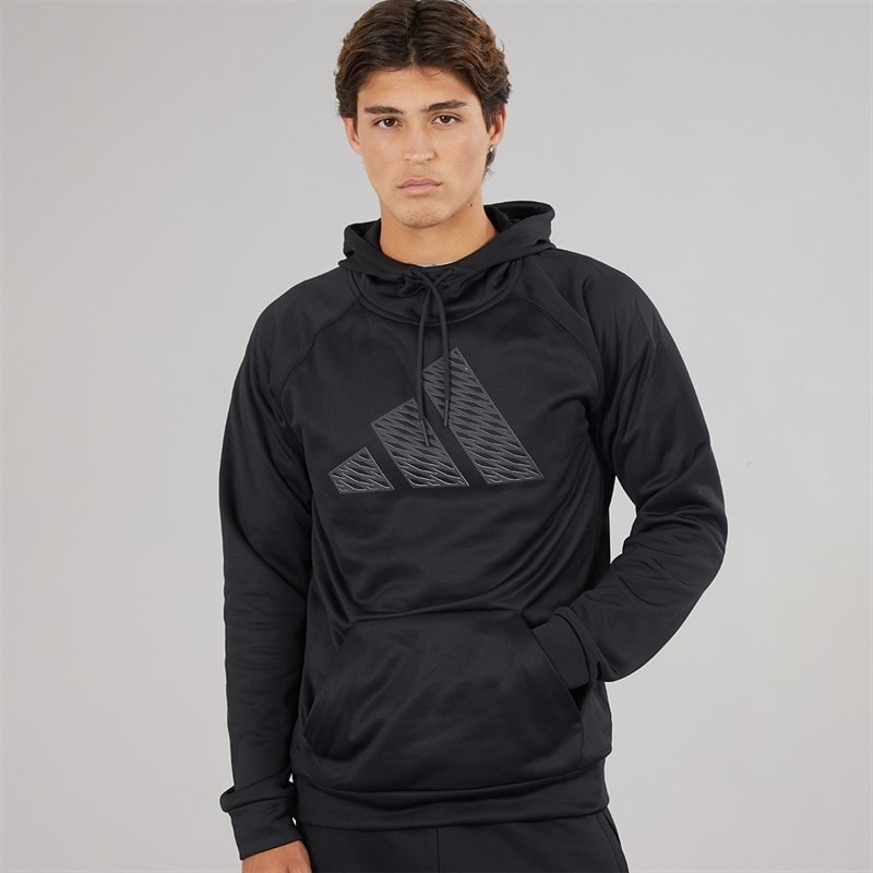 adidas Mens Game & Go Training Hoodie Black