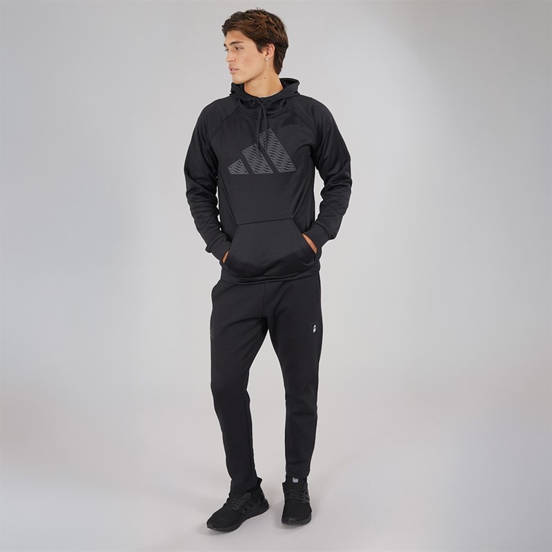 adidas Mens Game & Go Training Hoodie Black - Image 3