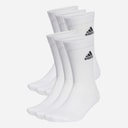 adidas Sportswear Cushioned Six Pack Crew Socks White/Black