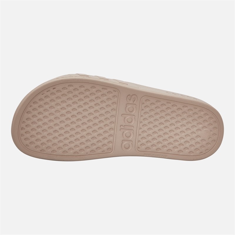 adidas Kids Adilette Aqua Sliders Wonder Taupe - Image 3