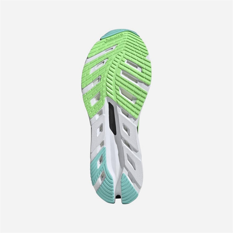 adidas Womens Adistar BYD Neutral Running Shoes Halo Mint/Lime Burst/Flash Aqua - Image 2