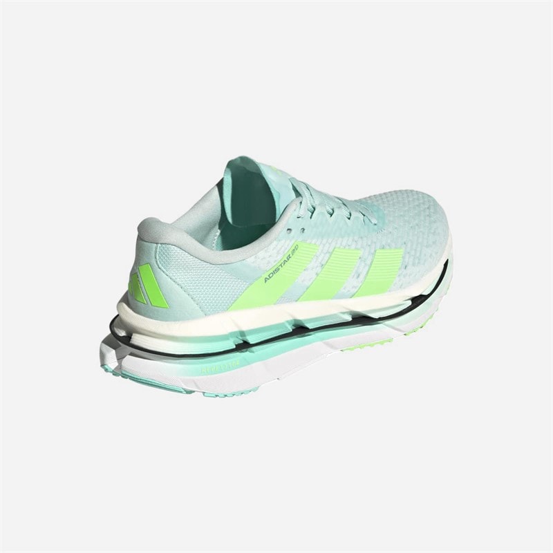 adidas Womens Adistar BYD Neutral Running Shoes Halo Mint/Lime Burst/Flash Aqua - Image 3