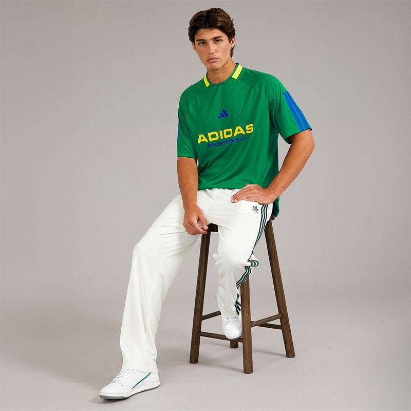 adidas Mens House Of Tiro Nations Pack T-Shirt Bold Green - Image 4