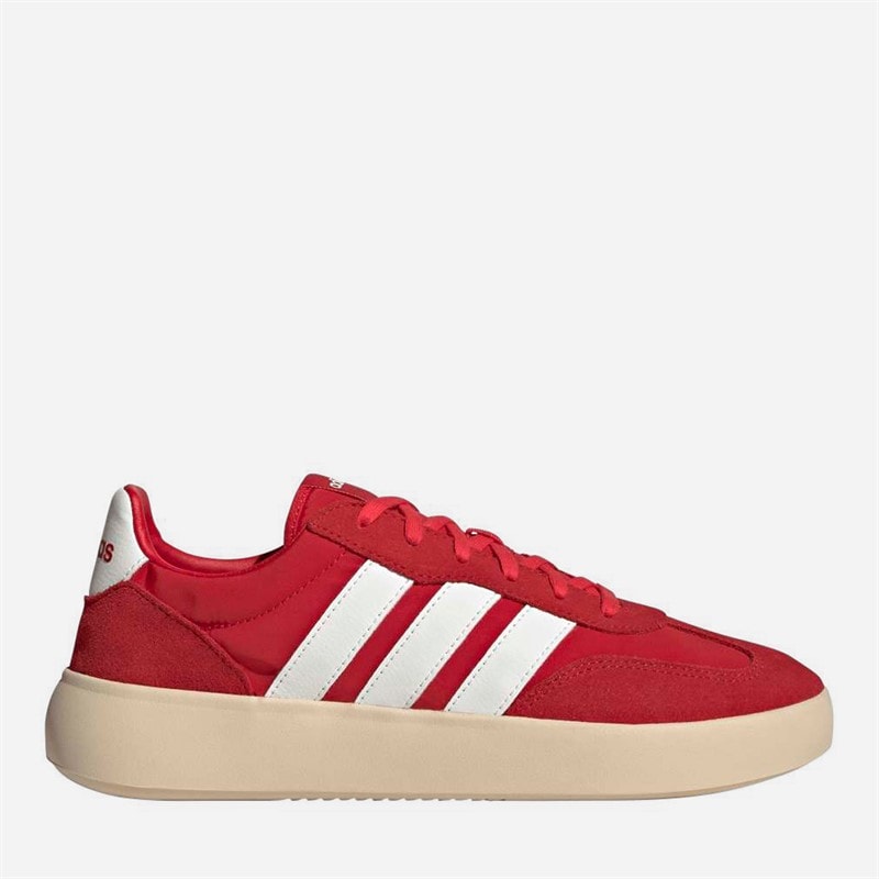 adidas Mens Barreda Decode Trainers Better Scarlet/Off White/Pure Ruby